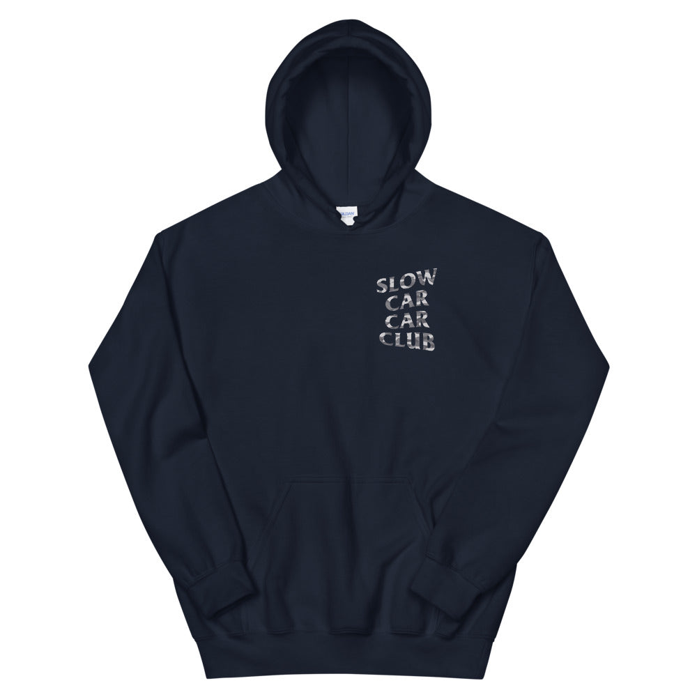 Slow Car Car Club Camo Hoodie