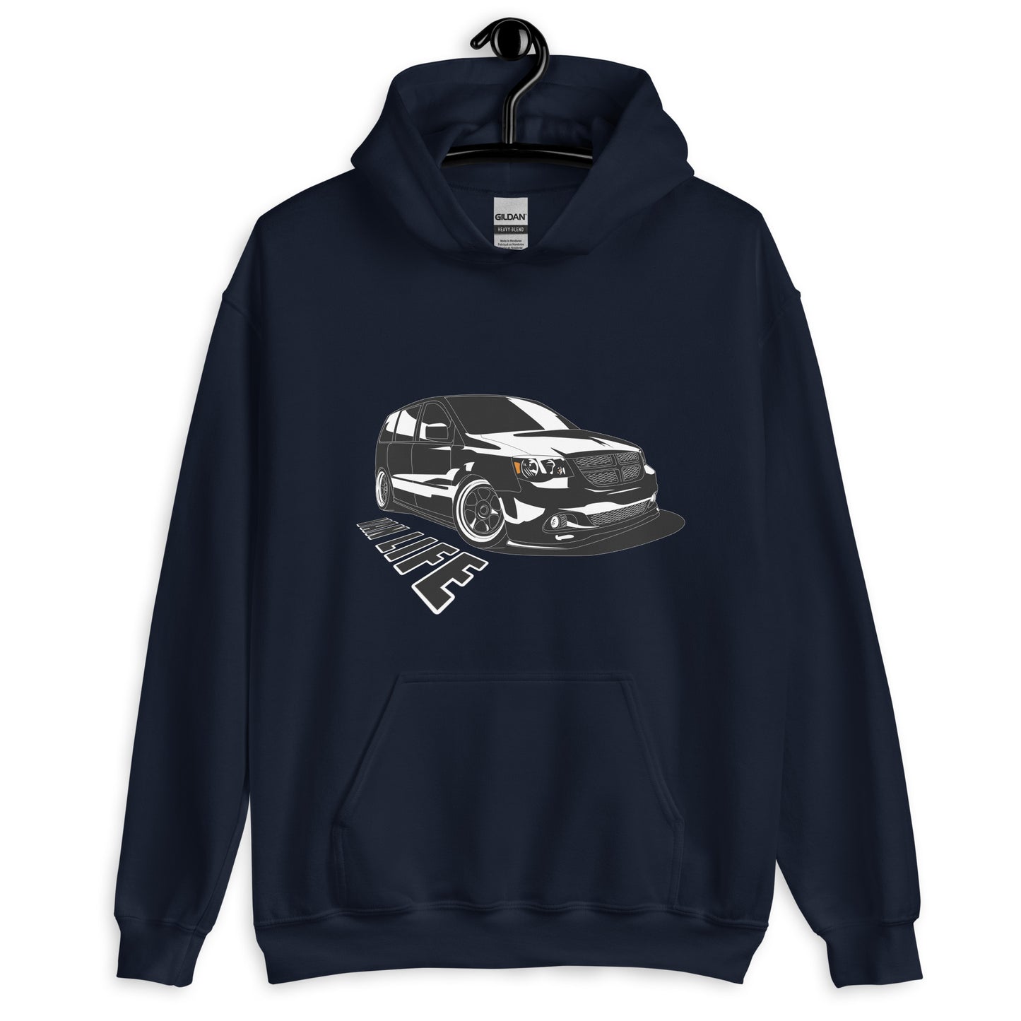 Van Life Caravan Minivan Hoodie