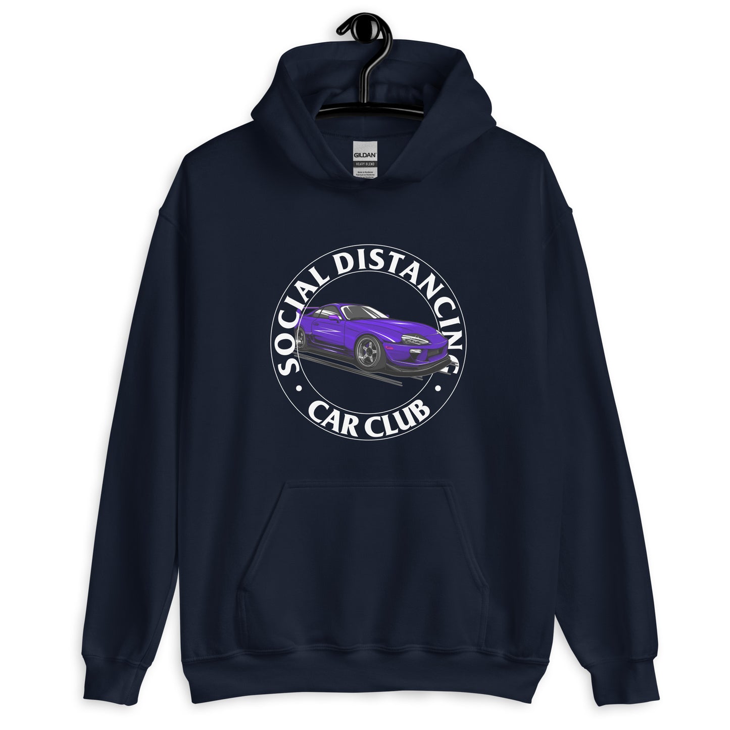 Supra Social Distancing Car Club Hoodie