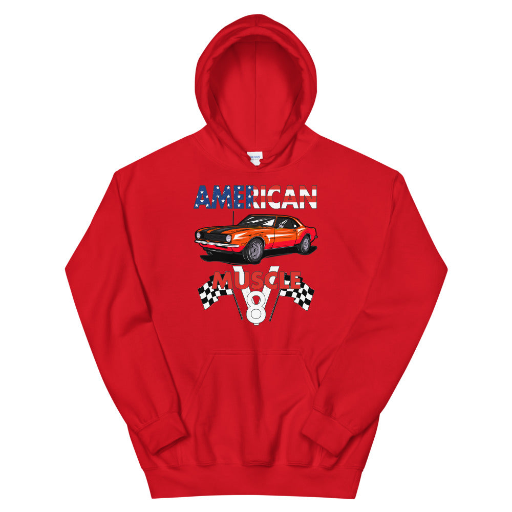 V8 Muscle Car Hoodie