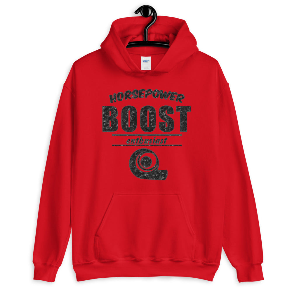 Forged Carbon Look Horsepower Boost Hoodie