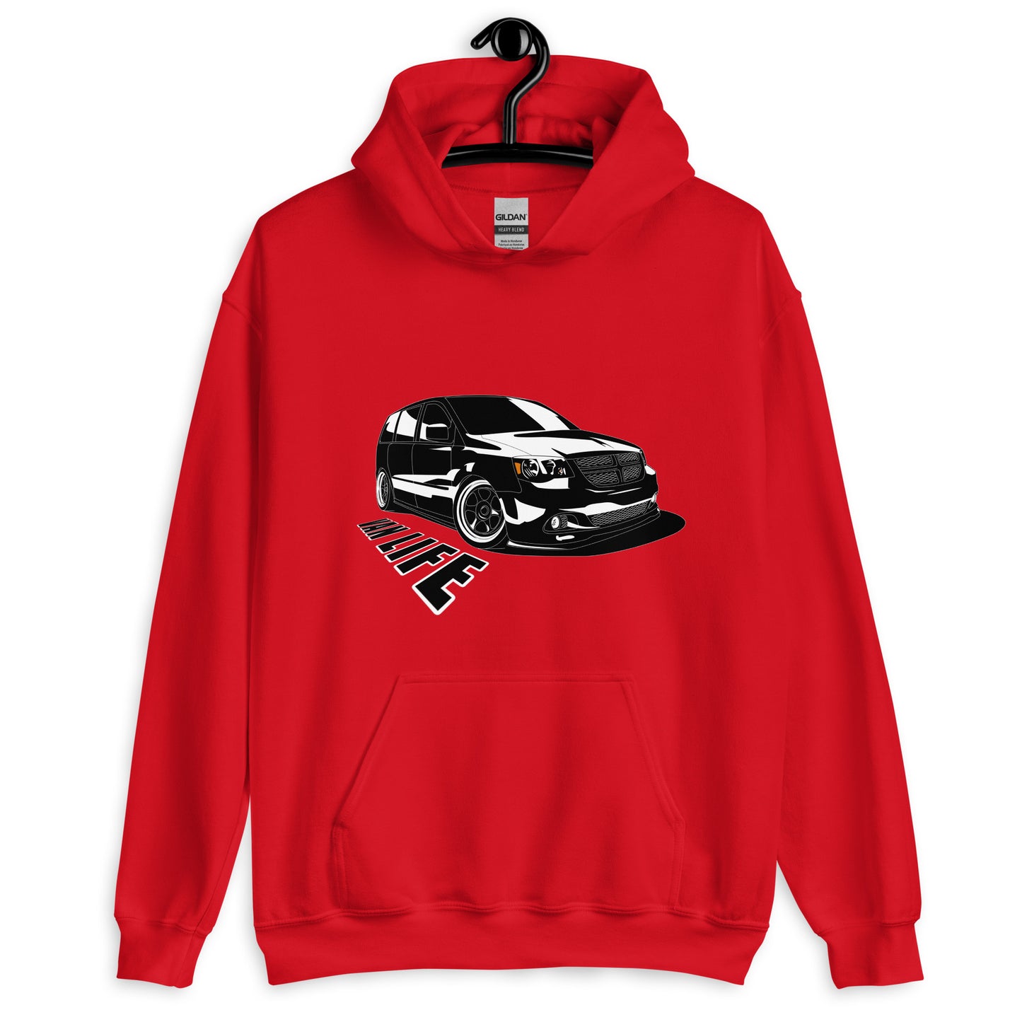 Van Life Caravan Minivan Hoodie