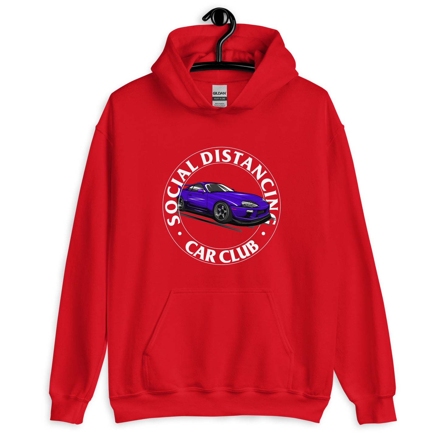Supra Social Distancing Car Club Hoodie