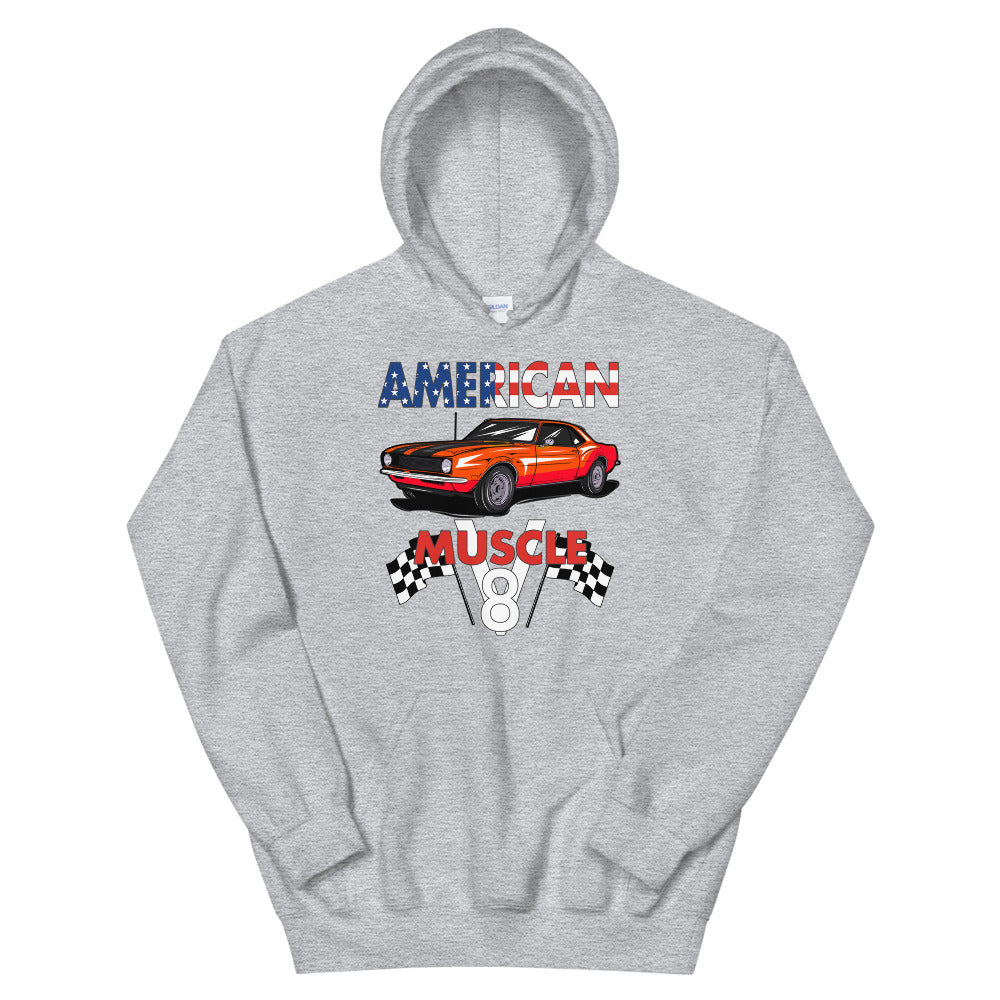 V8 Muscle Car Hoodie