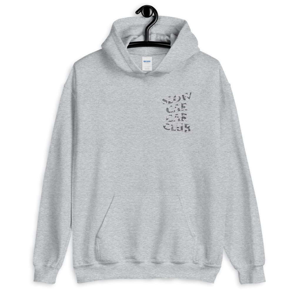 Slow Car Car Club Camo Hoodie
