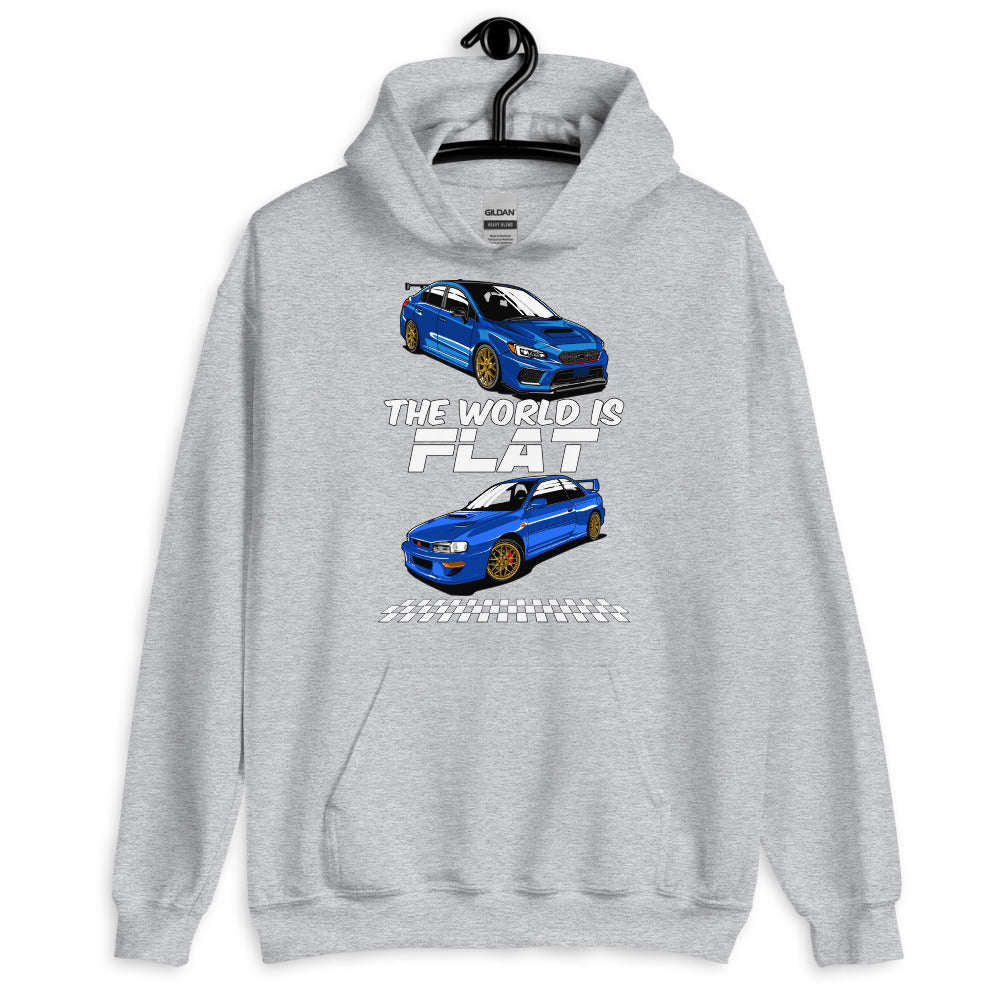 The World Is Flat Subie Hoodie