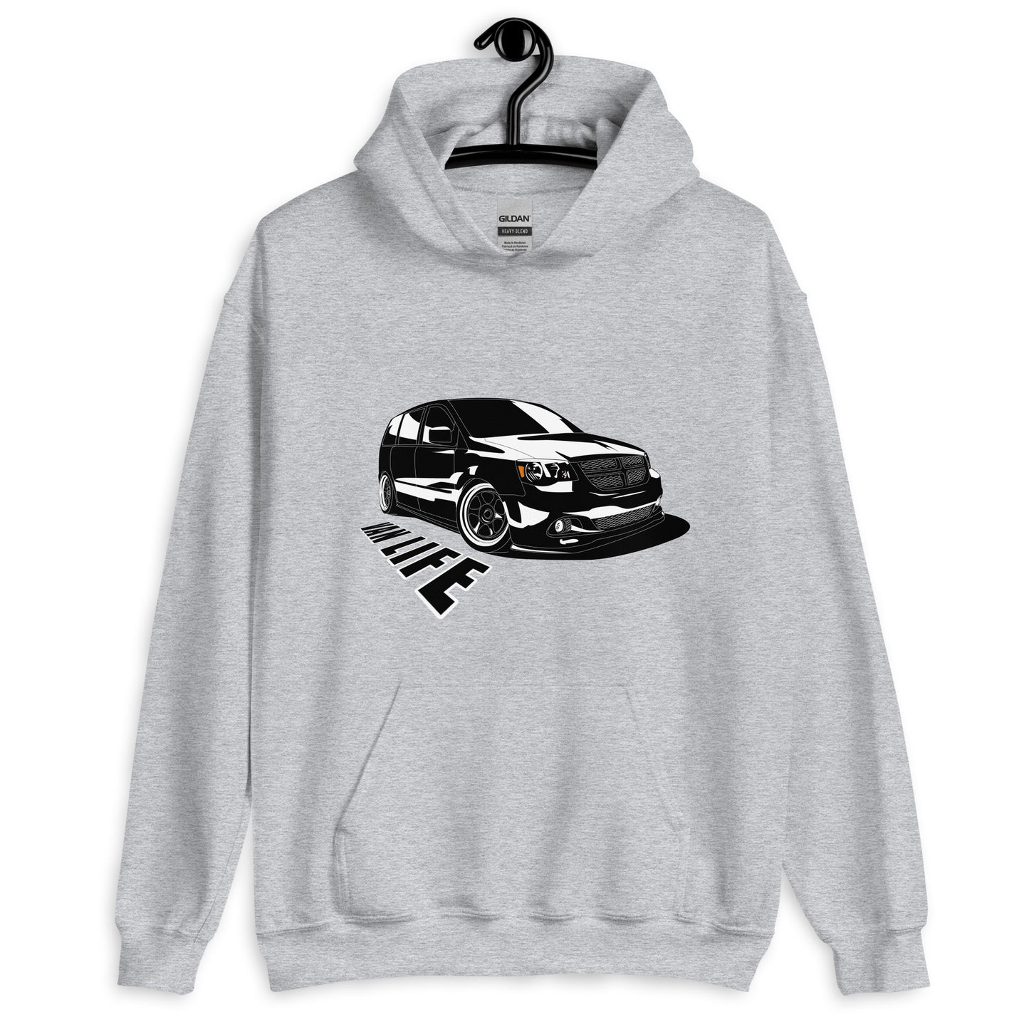 Van Life Caravan Minivan Hoodie