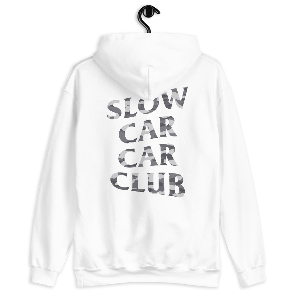 Slow Car Car Club Camo Hoodie