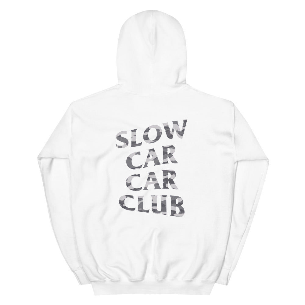 Slow Car Car Club Camo Hoodie