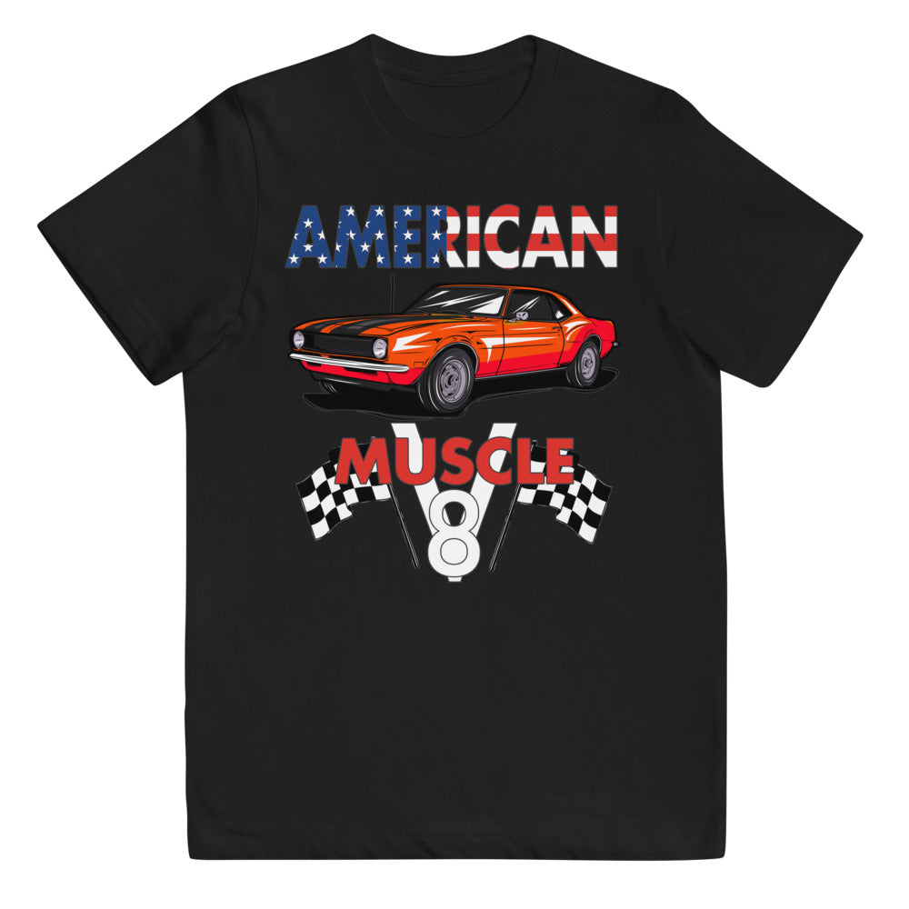 V8 Muscle Car Kids Shirt