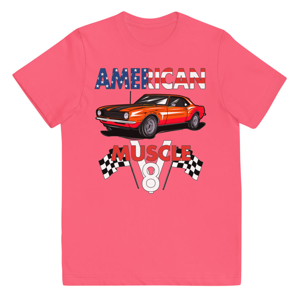 V8 Muscle Car Kids Shirt