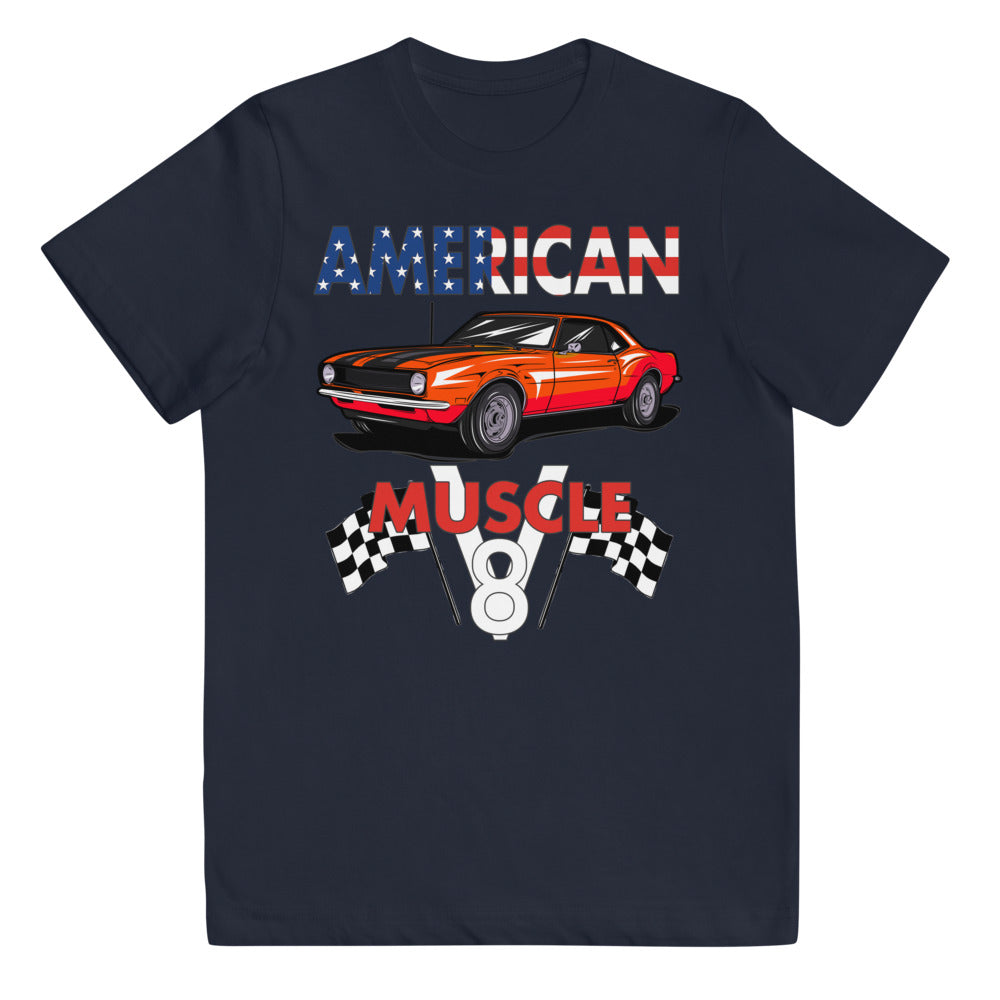 V8 Muscle Car Kids Shirt