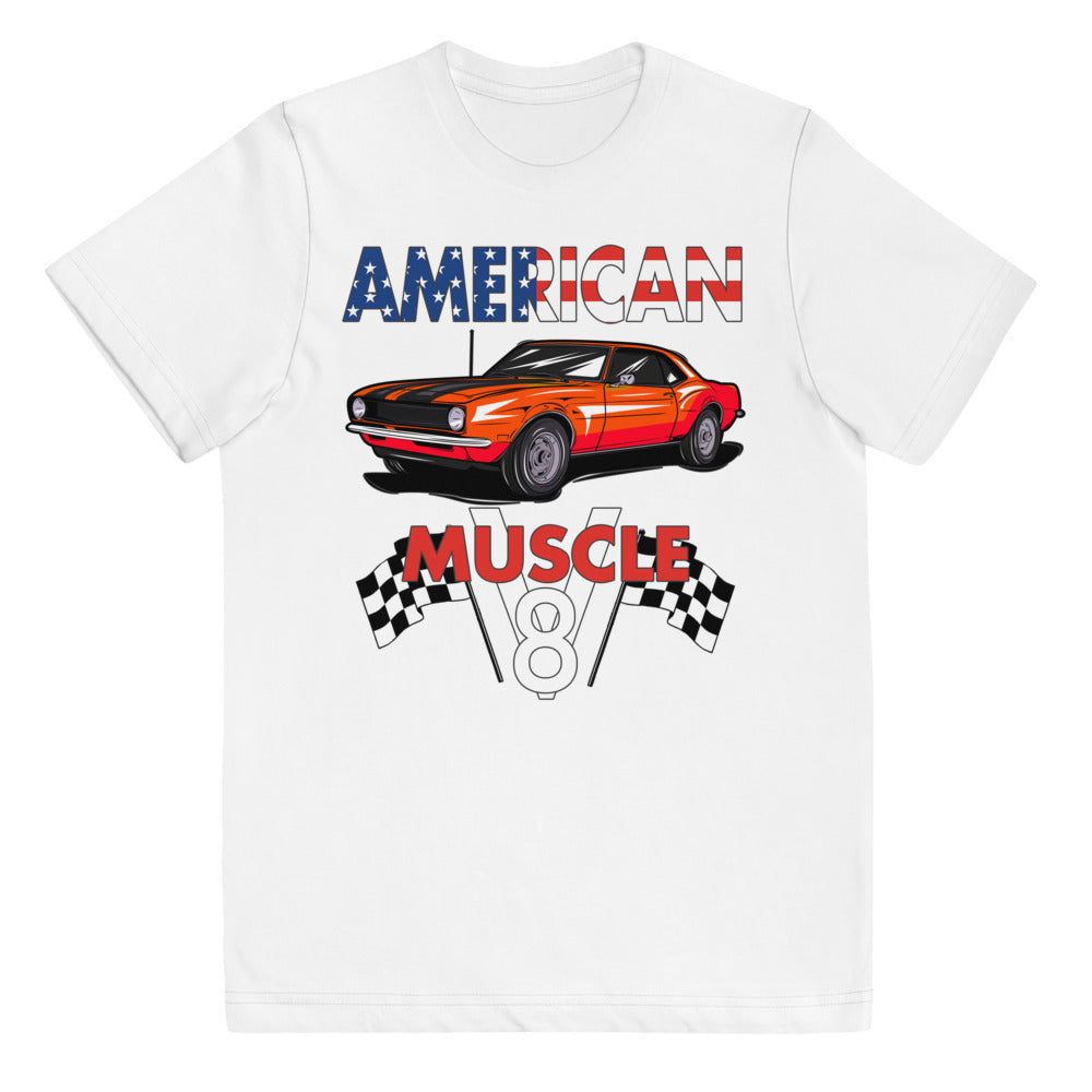 V8 Muscle Car Kids Shirt