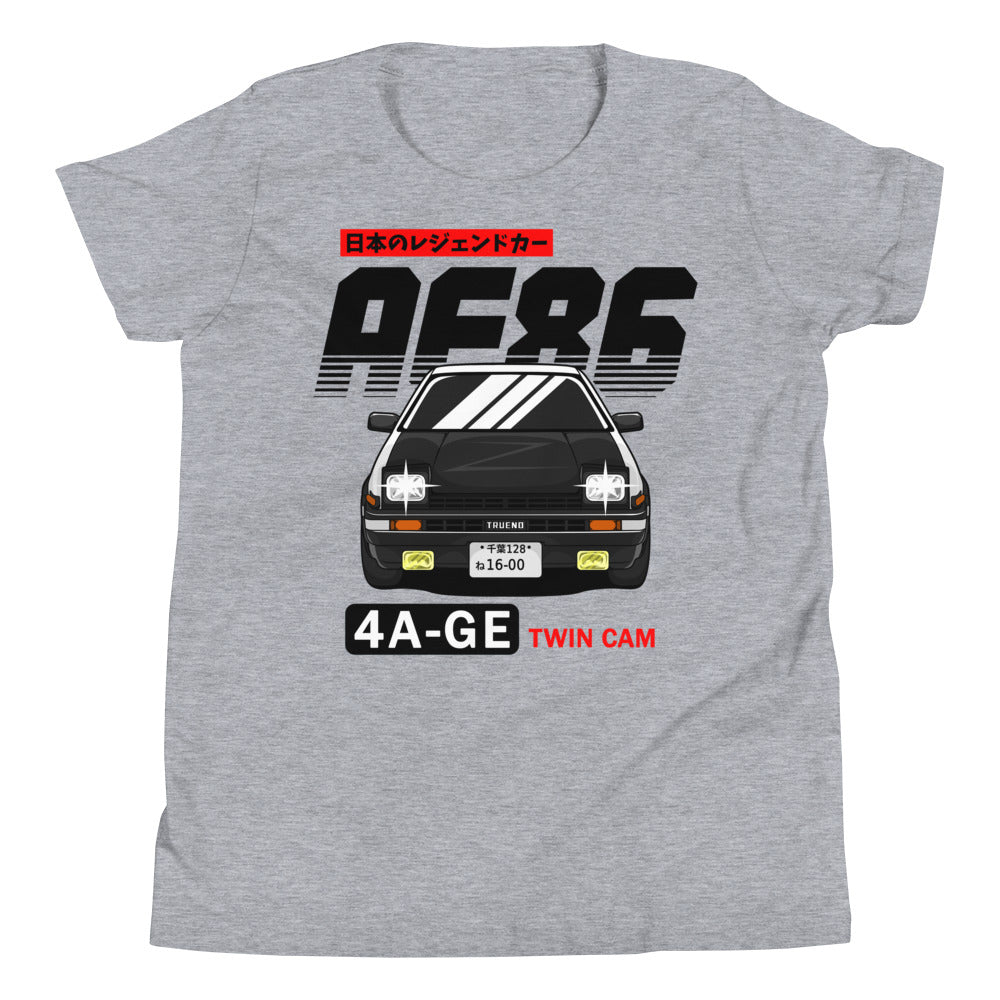 AE86 4AGE Twin Cam Kids Shirt