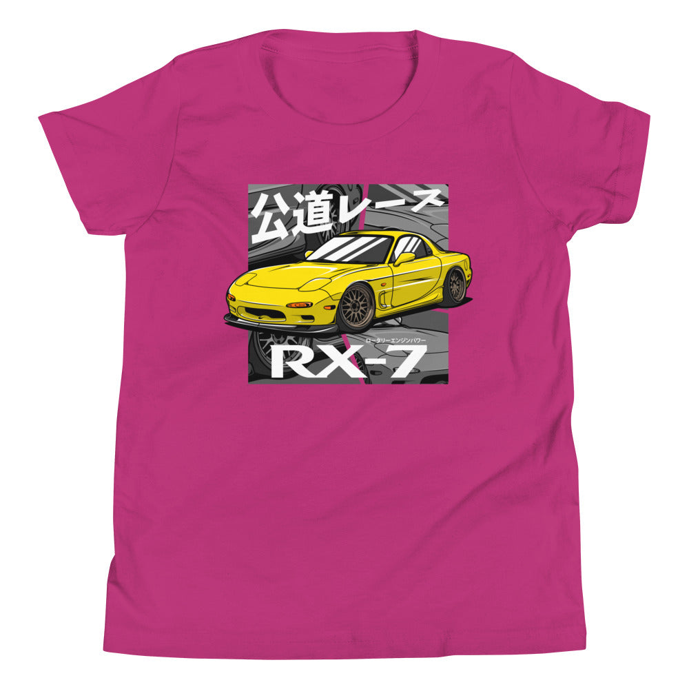 JDM Classic RX7 Kids Shirt
