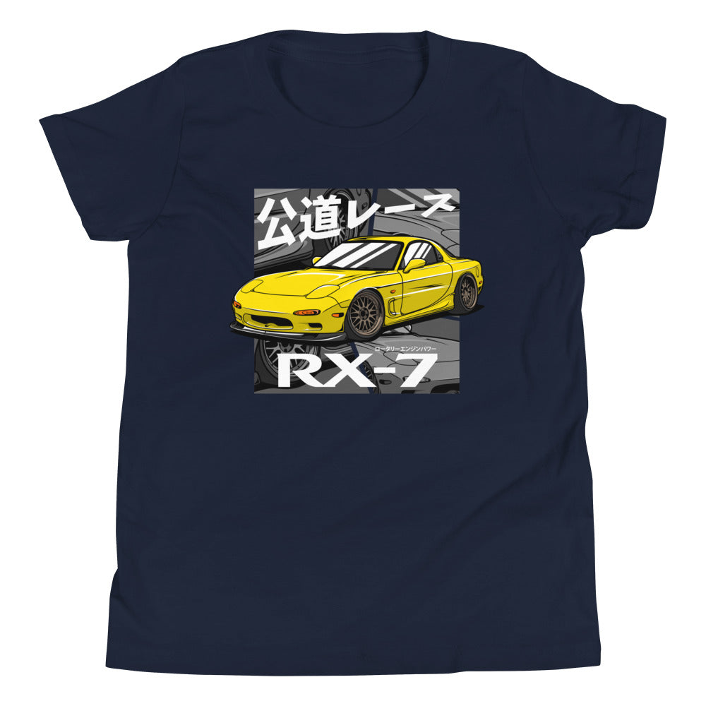 JDM Classic RX7 Kids Shirt