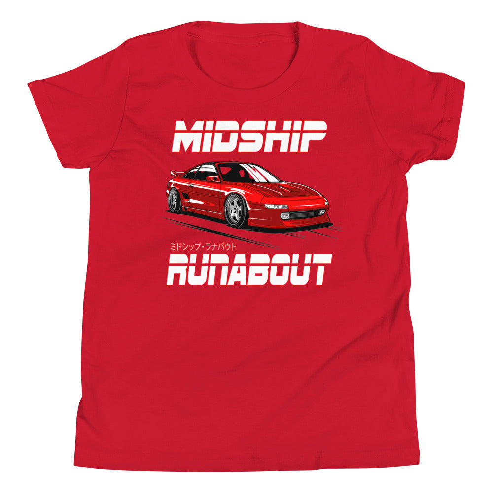 MR2 SW20 Midship Runabout Kids Shirt