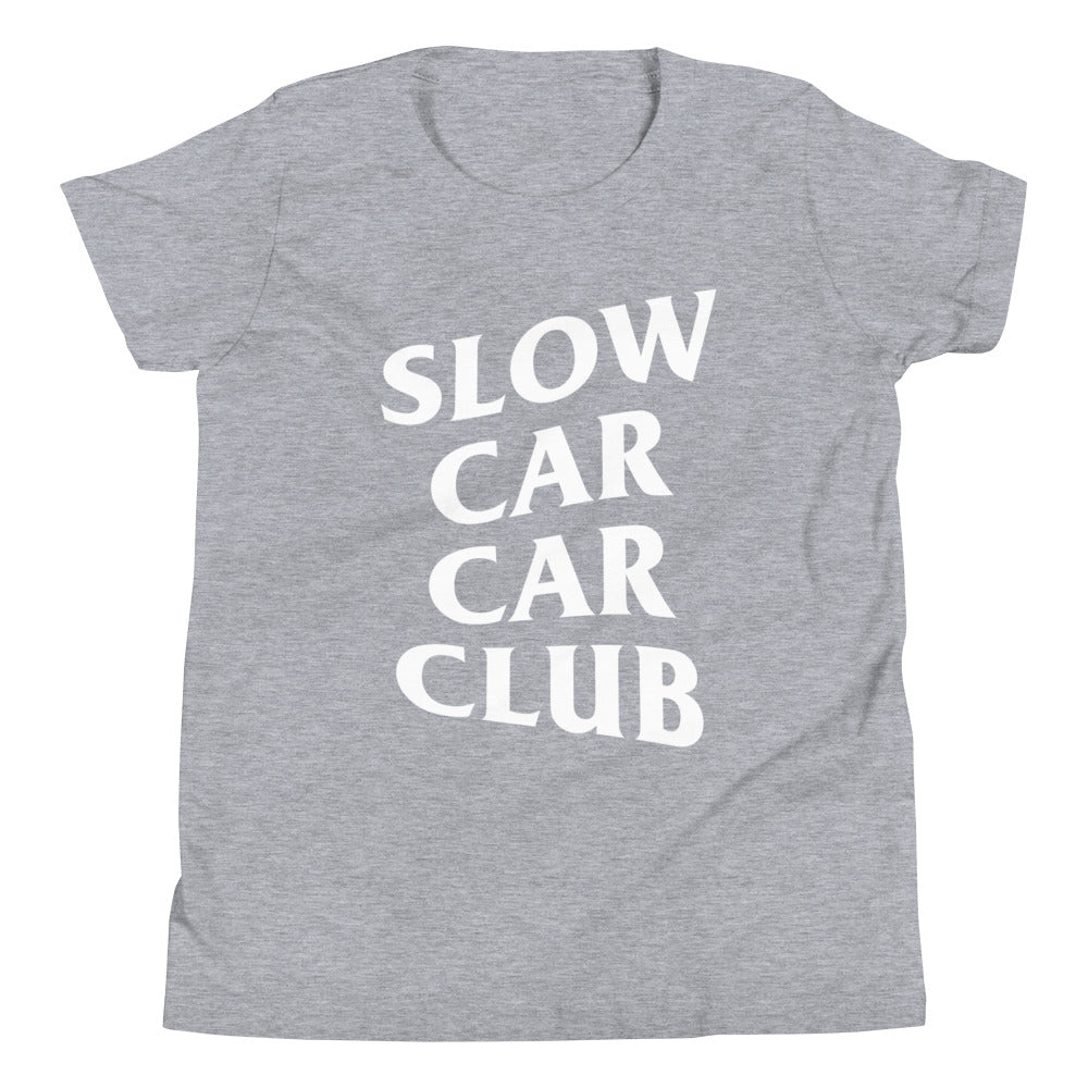 Slow Car Car Club Kids Shirt