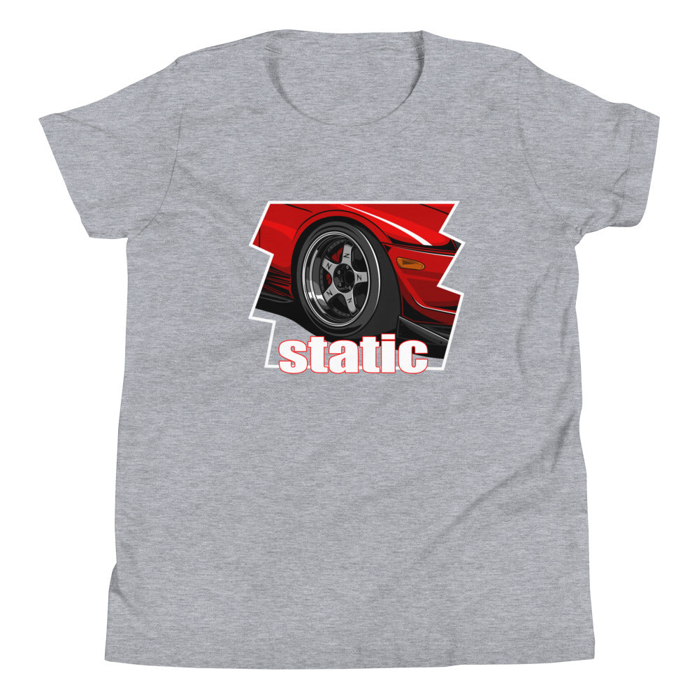 Static Stance Wheel Kids Shirt