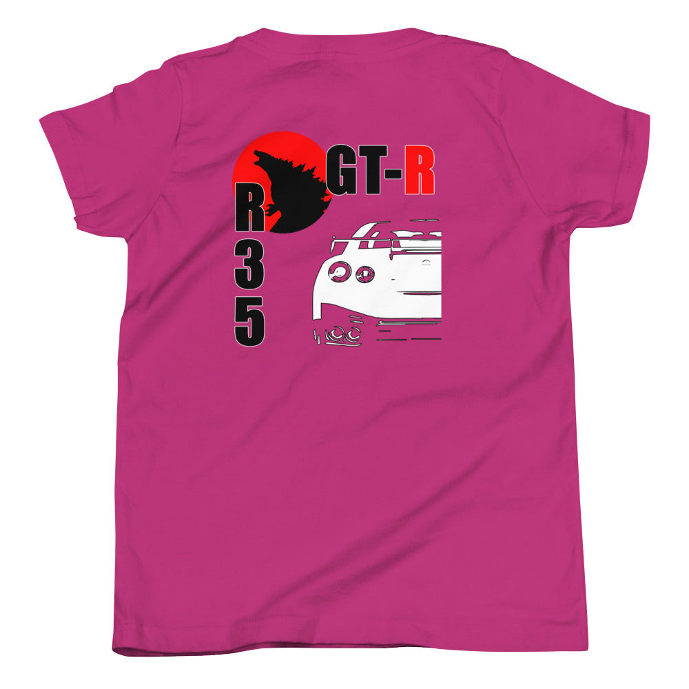 R35 GTR Godzilla Kids Shirt