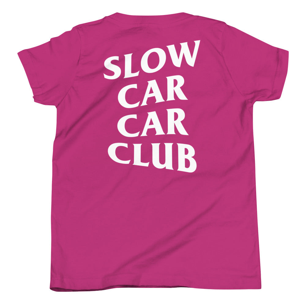 Slow Car Car Club Kids Shirt