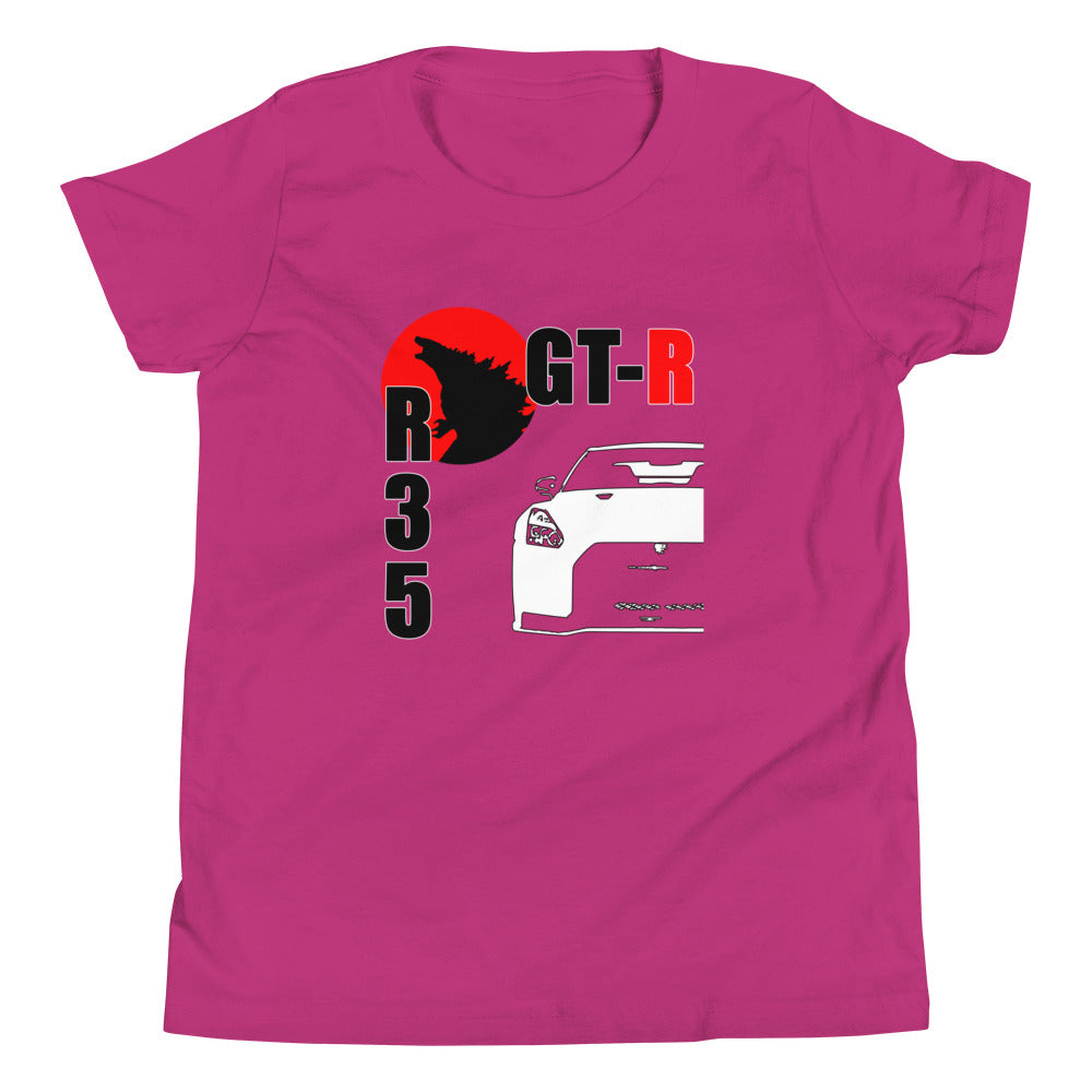 R35 GTR Godzilla Kids Shirt