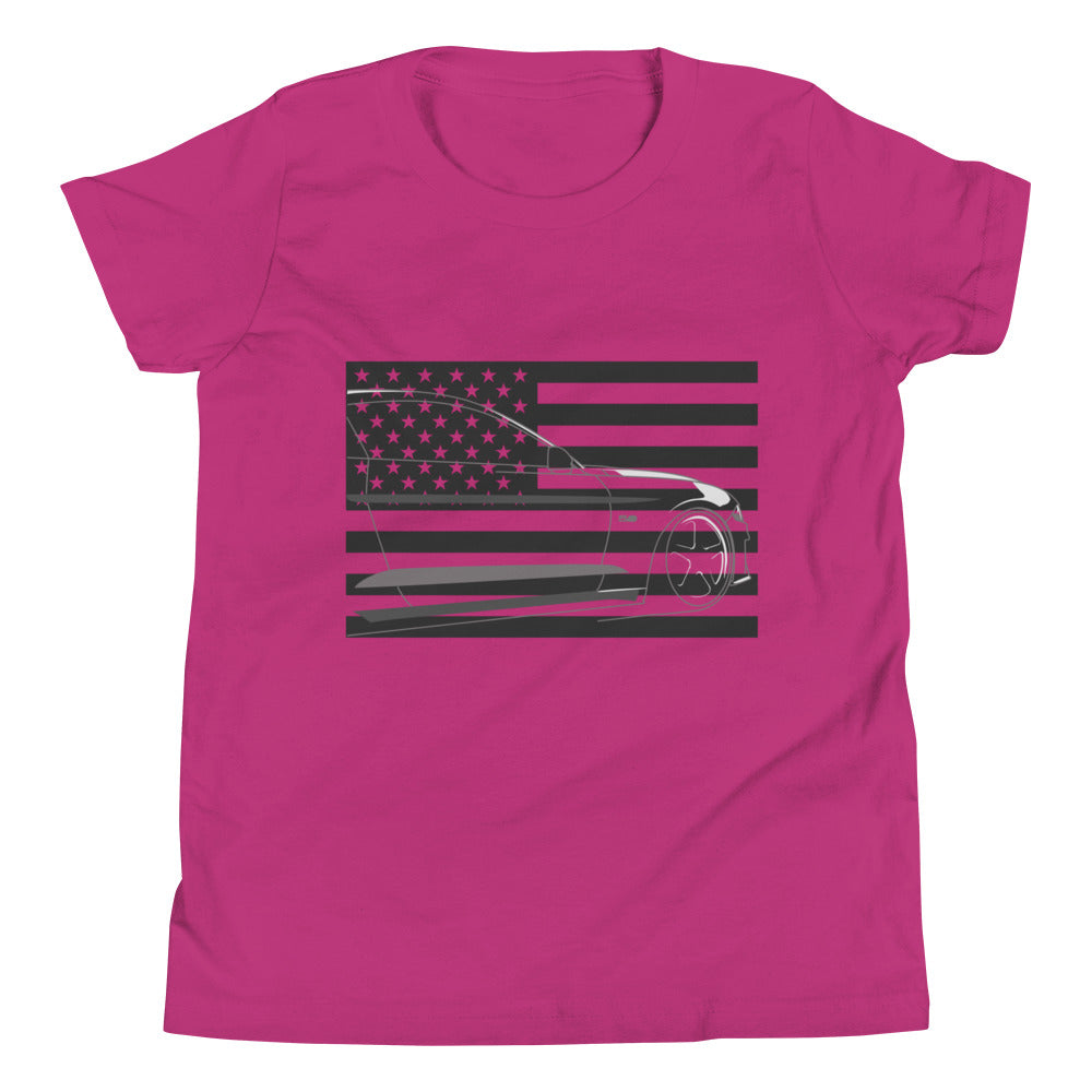 S550 Mustang Flag Kids Shirt