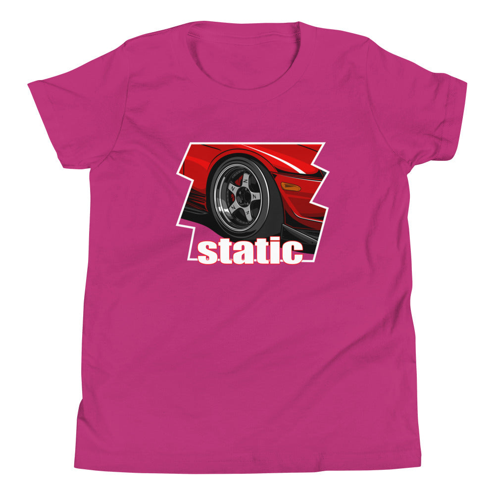 Static Stance Wheel Kids Shirt