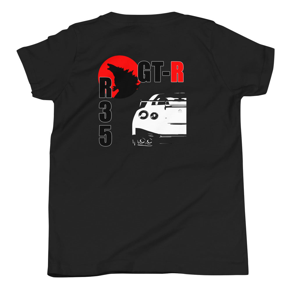R35 GTR Godzilla Kids Shirt