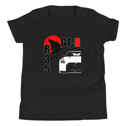 R35 GTR Godzilla Kids Shirt