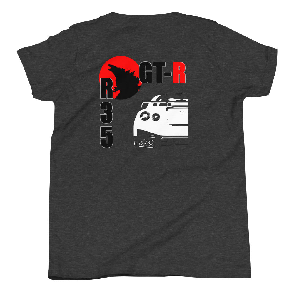 R35 GTR Godzilla Kids Shirt