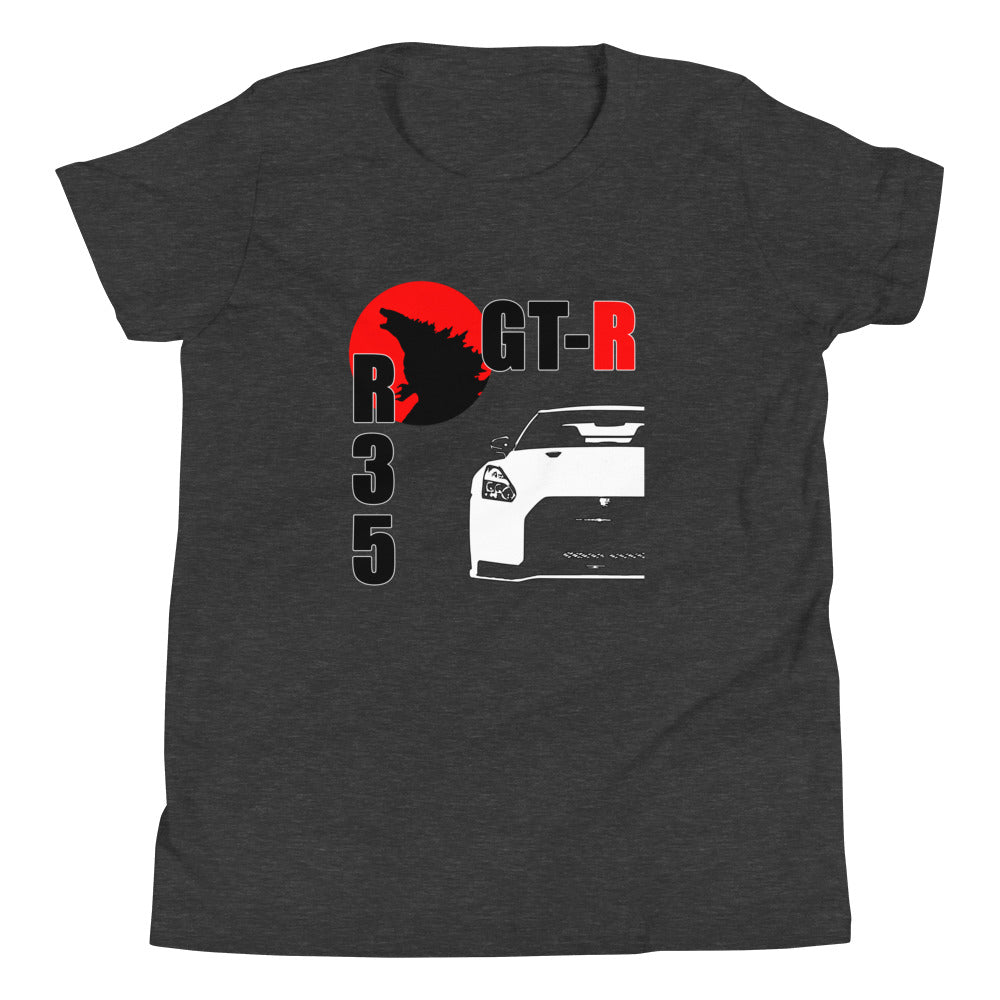 R35 GTR Godzilla Kids Shirt
