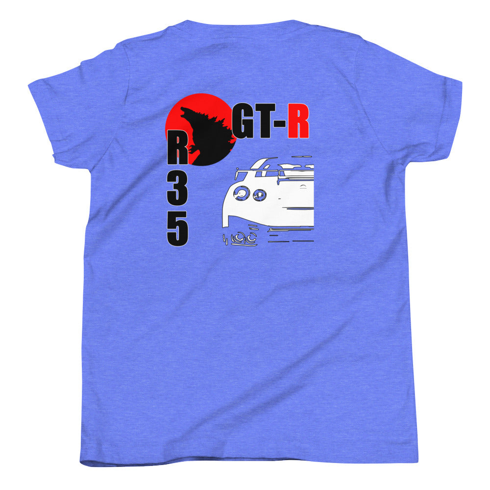 R35 GTR Godzilla Kids Shirt