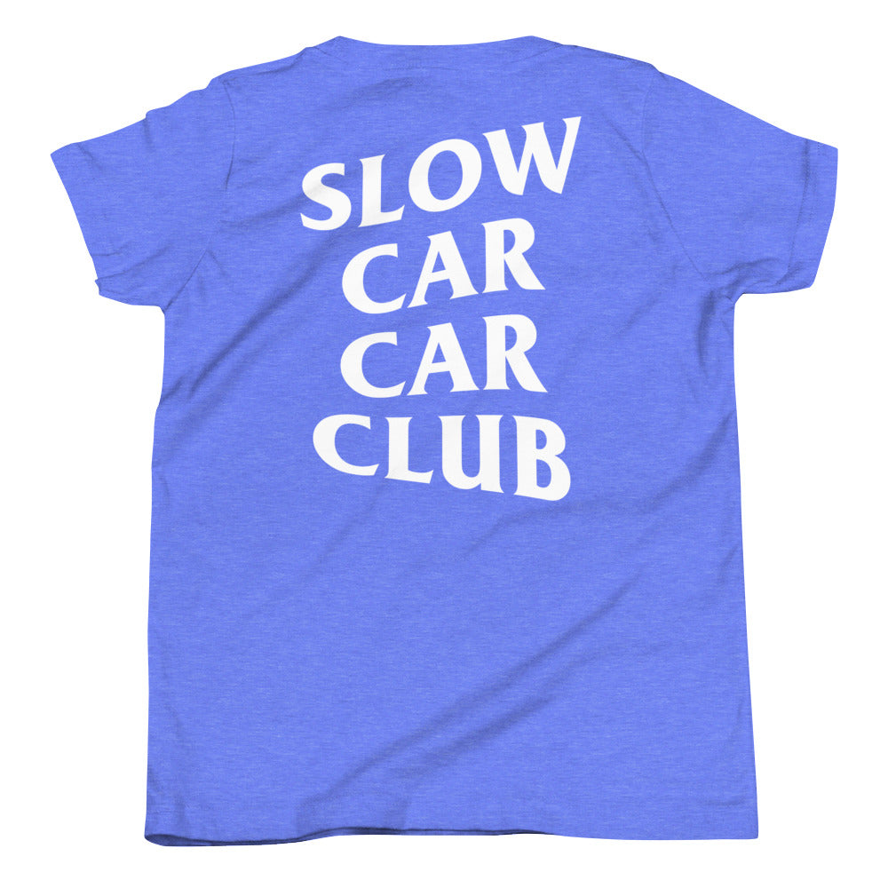 Slow Car Car Club Kids Shirt