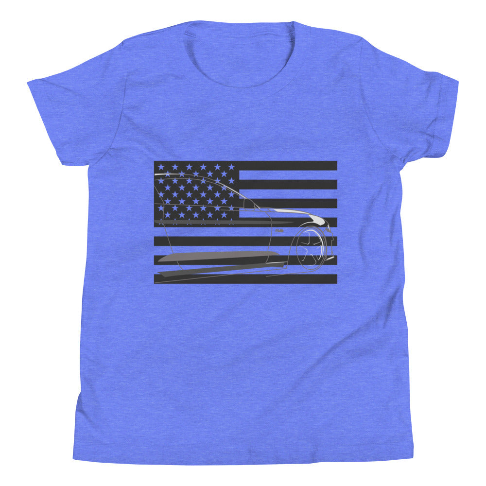 S550 Mustang Flag Kids Shirt