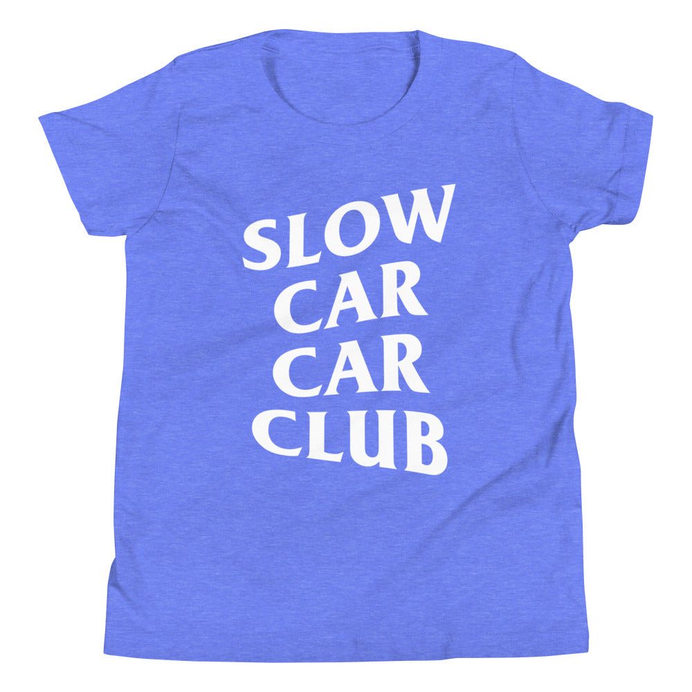 Slow Car Car Club Kids Shirt