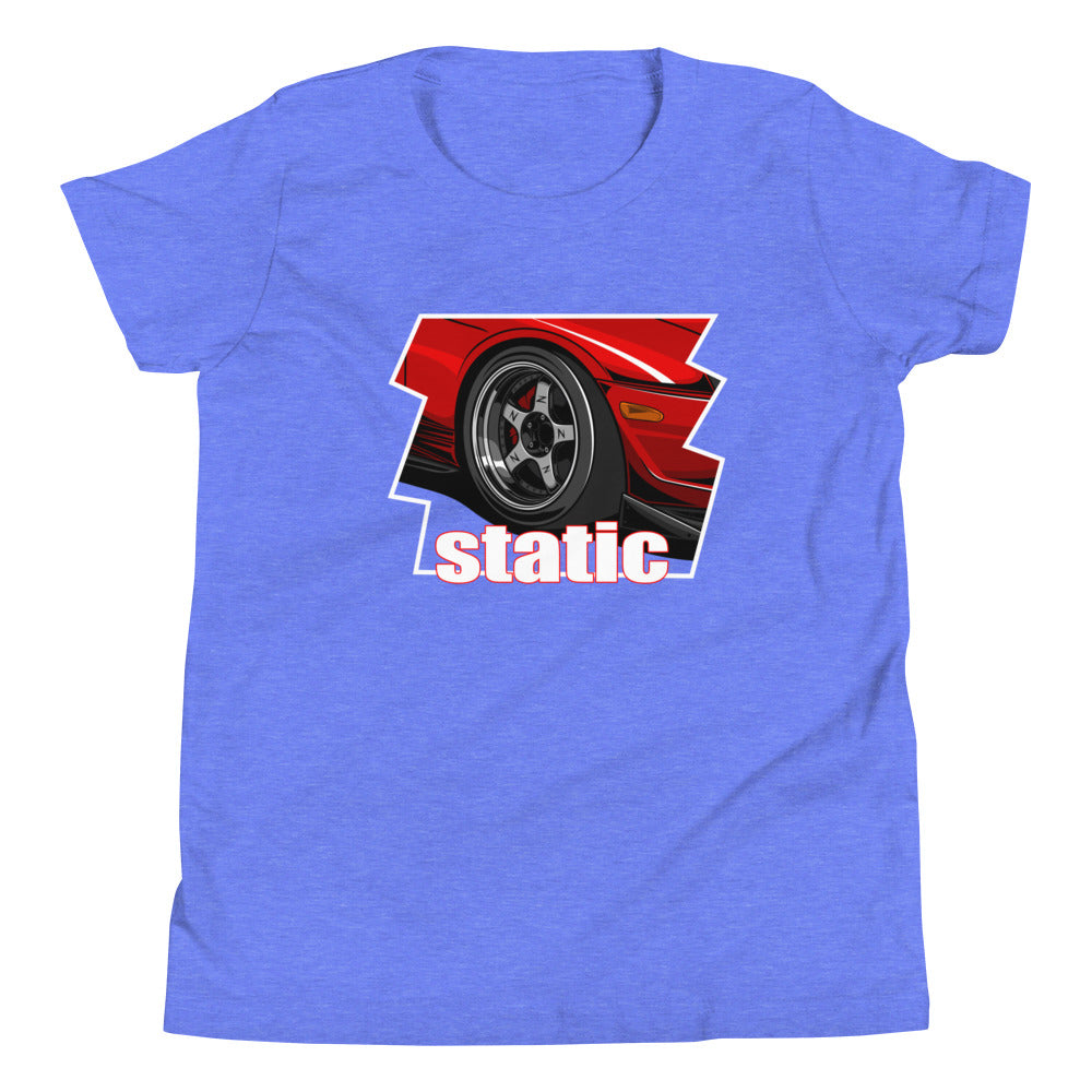Static Stance Wheel Kids Shirt