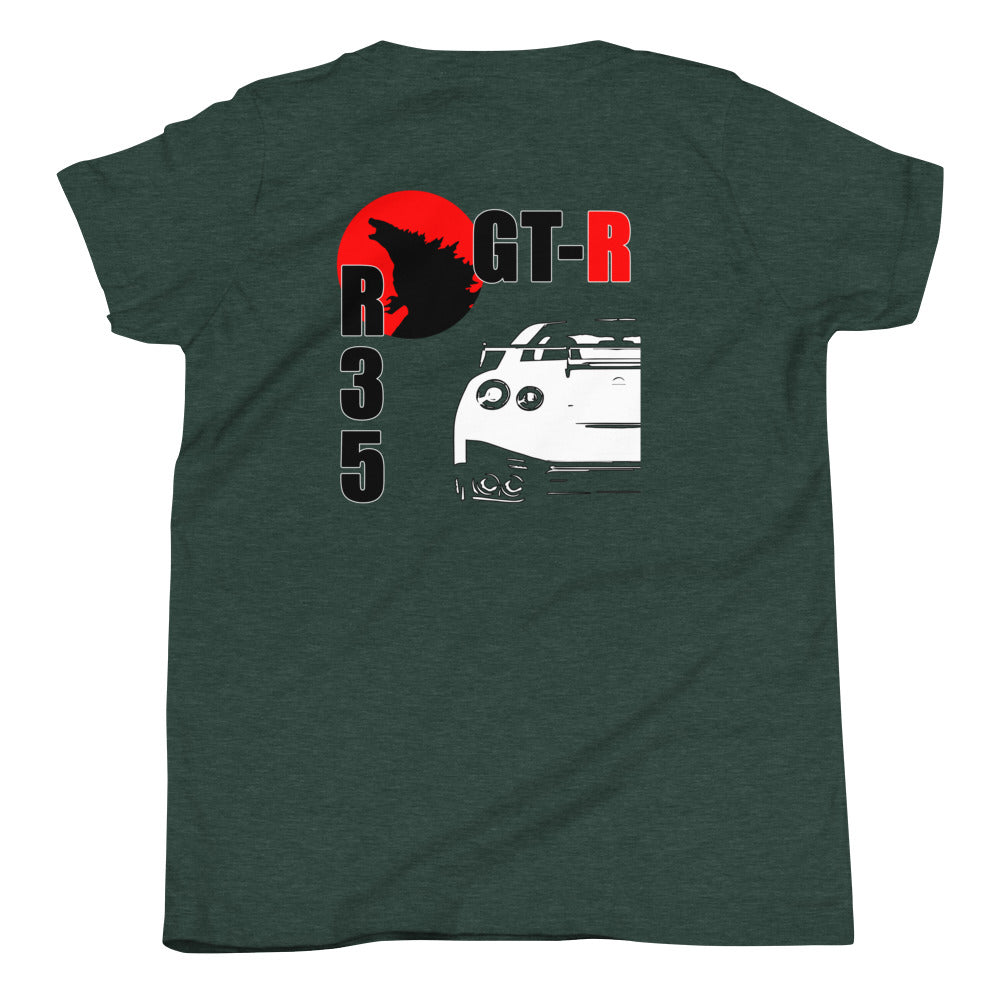R35 GTR Godzilla Kids Shirt