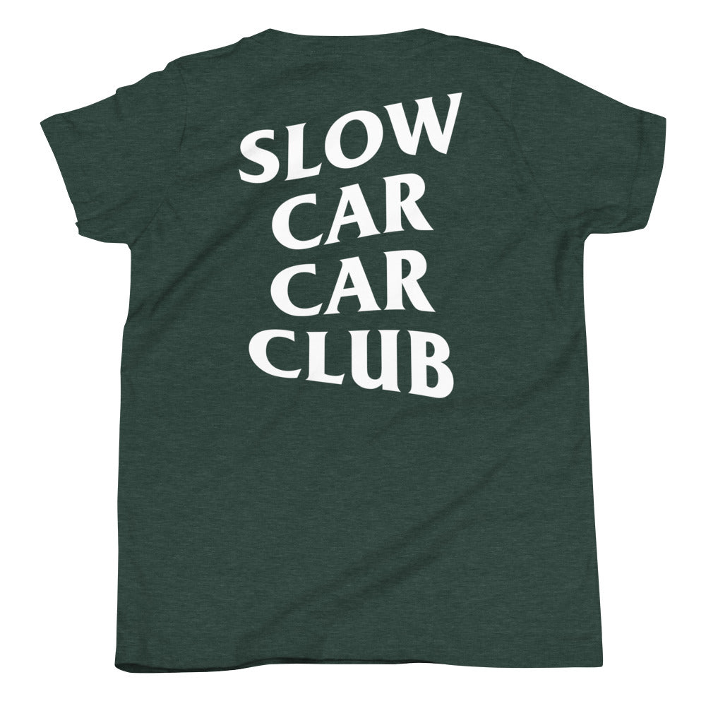 Slow Car Car Club Kids Shirt