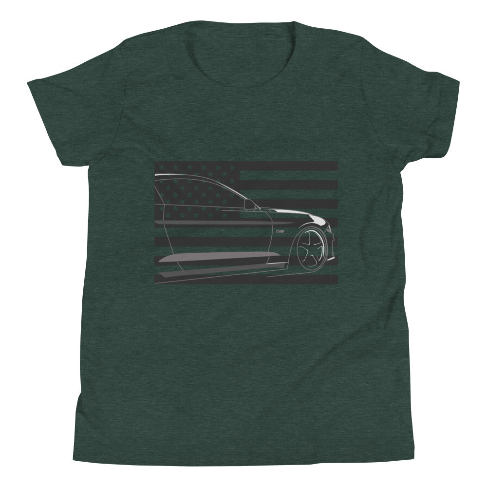 S550 Mustang Flag Kids Shirt