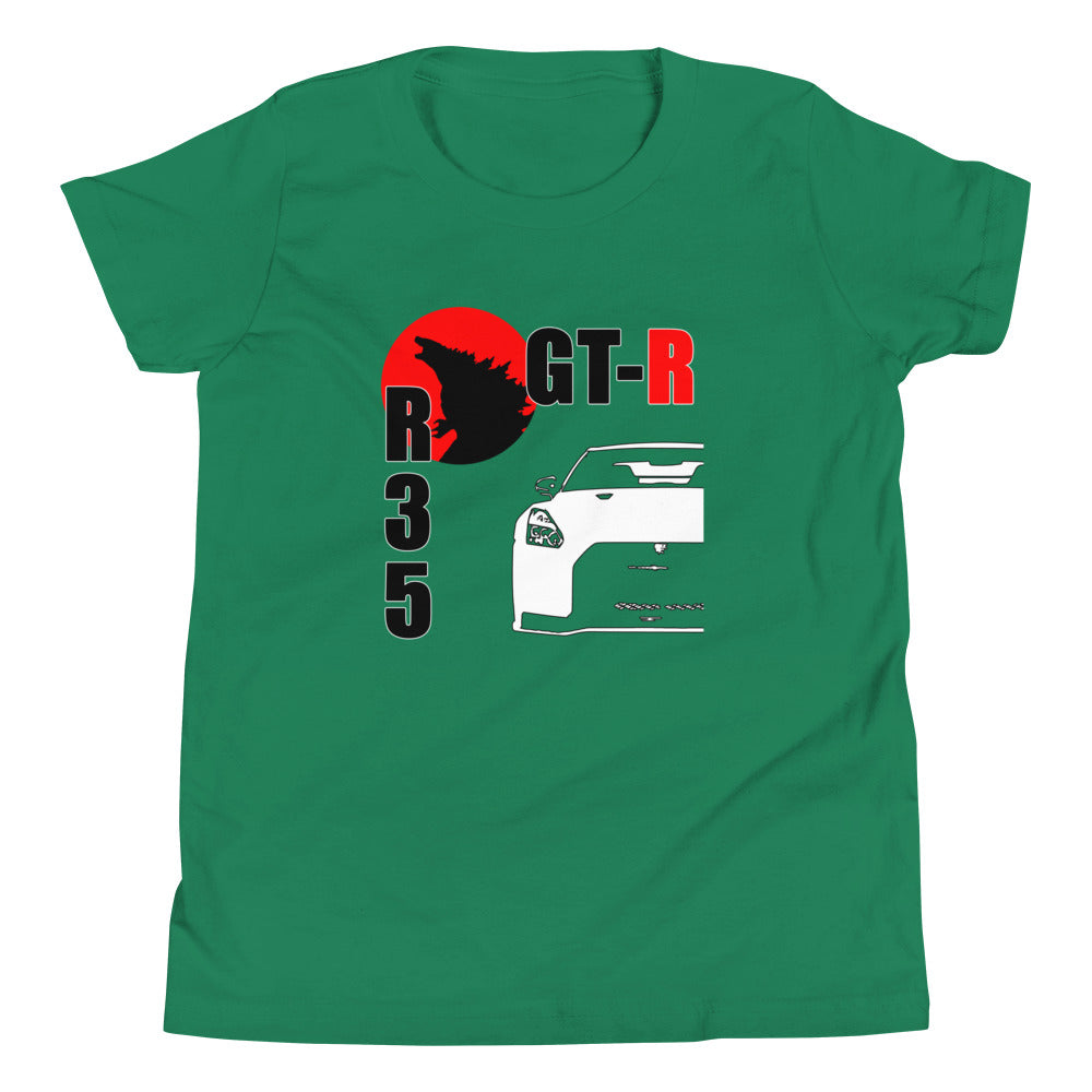 R35 GTR Godzilla Kids Shirt