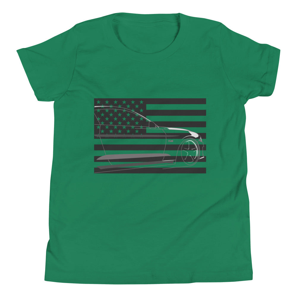 S550 Mustang Flag Kids Shirt