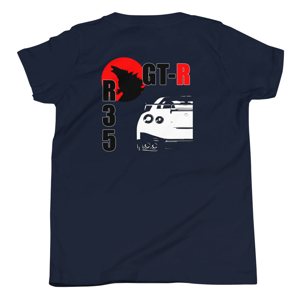 R35 GTR Godzilla Kids Shirt