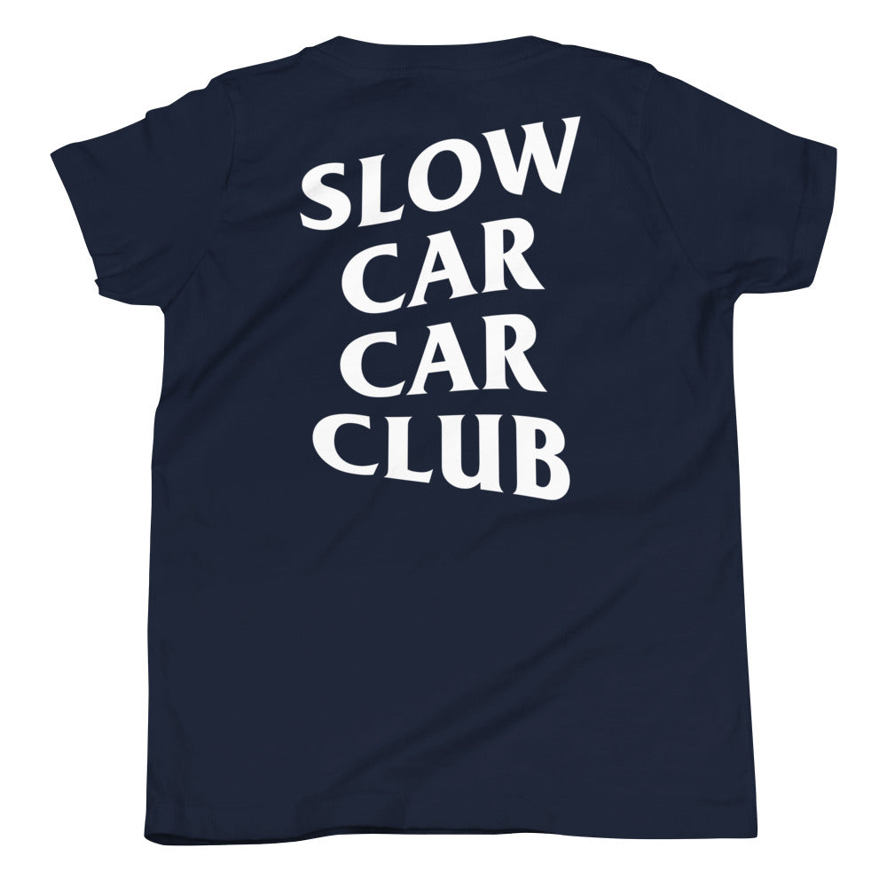 Slow Car Car Club Kids Shirt