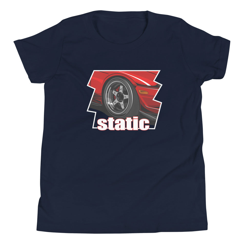 Static Stance Wheel Kids Shirt