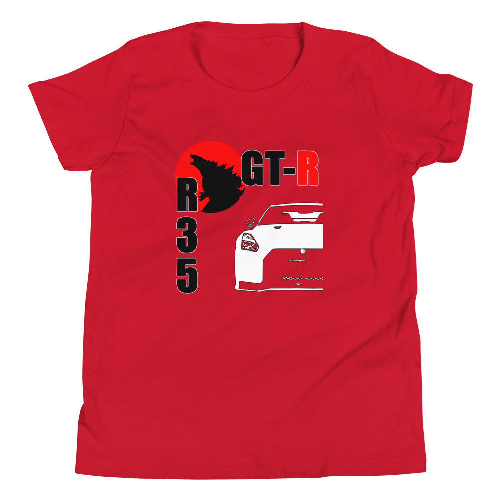 R35 GTR Godzilla Kids Shirt