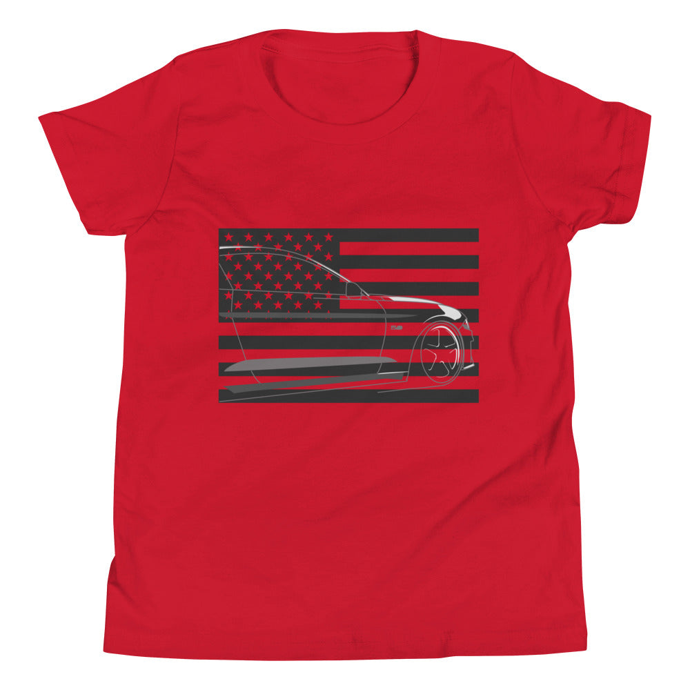S550 Mustang Flag Kids Shirt