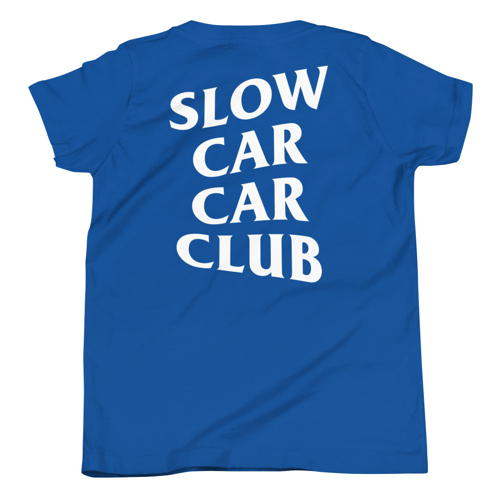 Slow Car Car Club Kids Shirt