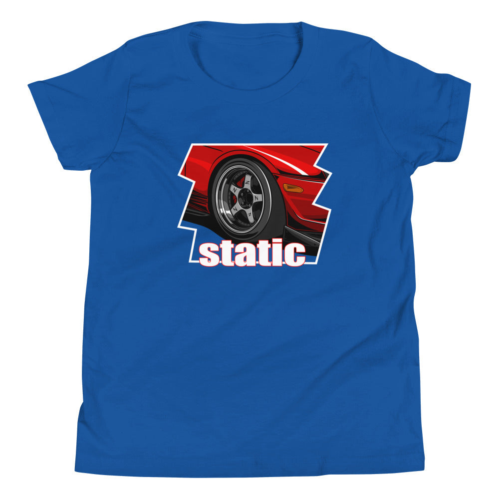 Static Stance Wheel Kids Shirt