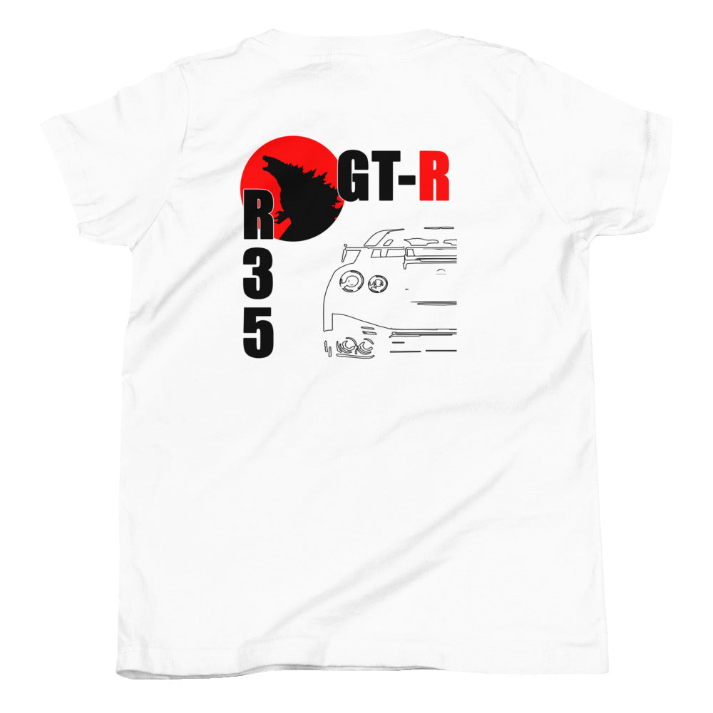 R35 GTR Godzilla Kids Shirt